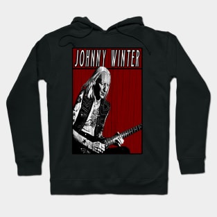 Retro Vintage Johnny Winter Hoodie